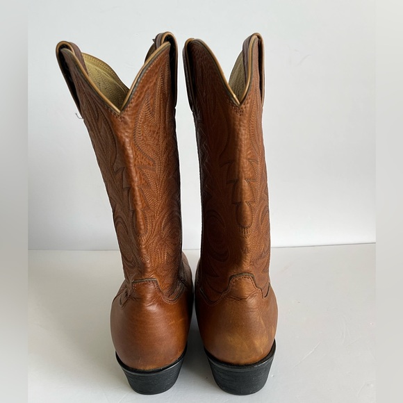 Durango  DB5132 Soft Tan Leather 12” Western Cowboy Boot men’s size 9.5EE - Picture 4 of 9